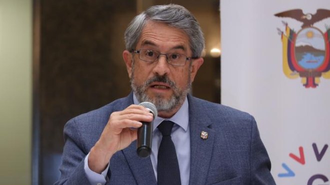 Jos Ruales, ministro de Salud.