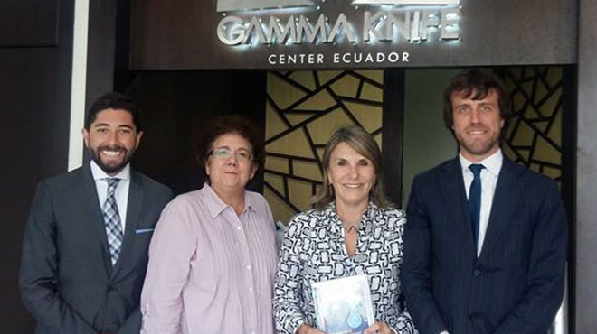 David Cedeo, Pamela Mata, Alexandra Santos y Pablo Lpez Coto.