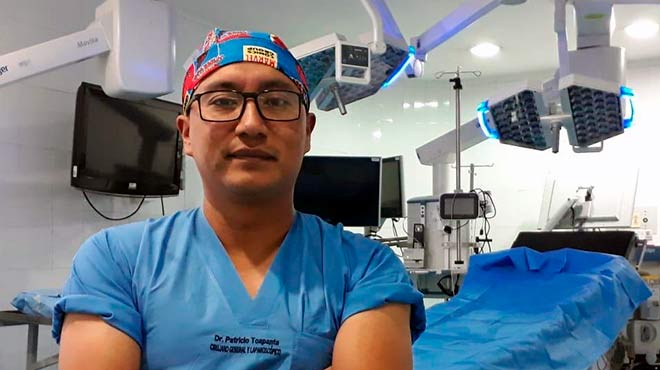 Patricio Toapanta, docente de la academia AMIR Ecuador.