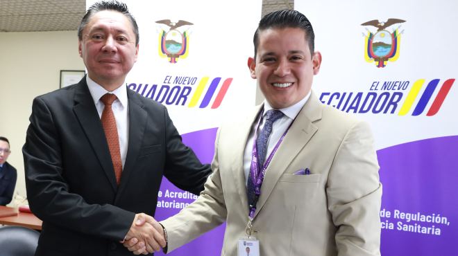 Carlos Echeverra y Daniel Snchez, directores ejecutivos del SAE y ARCSA.