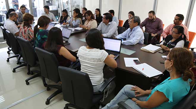 Funcionarios de ARCSA.
