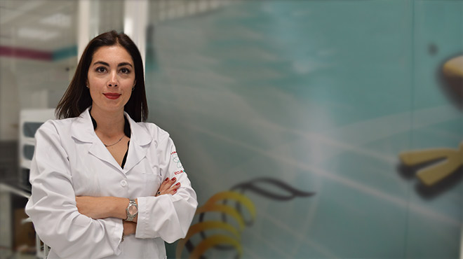 Adriana Snchez, directora mdica del Departamento de Patologa Molecular y Gentica de Laboratorios Ecua- American.