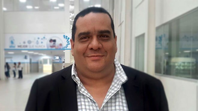 Alberto Nuques, coordinador de Consulta Externa.