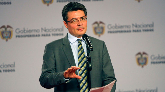 Alejandro Gaviria, ministro de Salud.