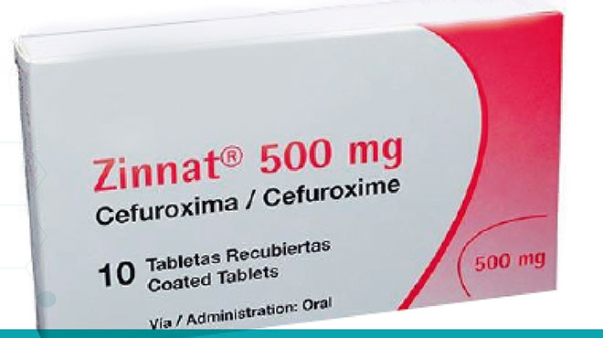 El medicamento falsificado es el ZINNAT 500 mg, tabletas recubiertas, con lote C724266, fecha de elaboracin 03-2017 y fecha de caducidad 03-2020.