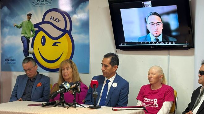 Rueda de prensa de la Alianza Nacional por la Salud.