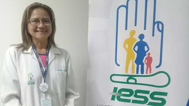 Ana Mara Guzmn, neurloga del Hospital Los Ceibos.