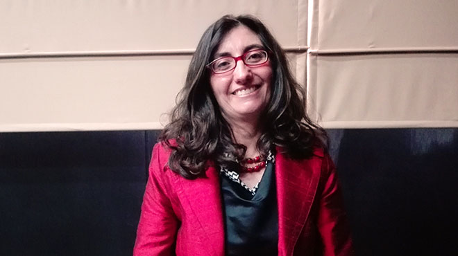 Ana Martnez, miembro fundadora de la Red Ecuatoriana de Universidades Promotoras de Salud y Bienestar.