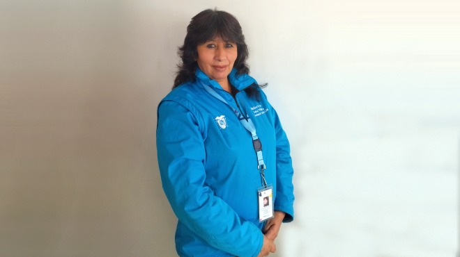 Anglica Fierro, responsable de Inmunizaciones de la Coordinacin Zonal 9 de Salud.
