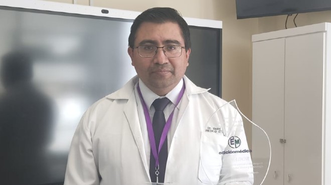 ngel Santilln, coordinador de reas Clnicas y Telemedicina del HGDC