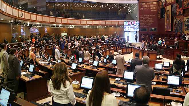 Pleno de la Asamblea Nacional.