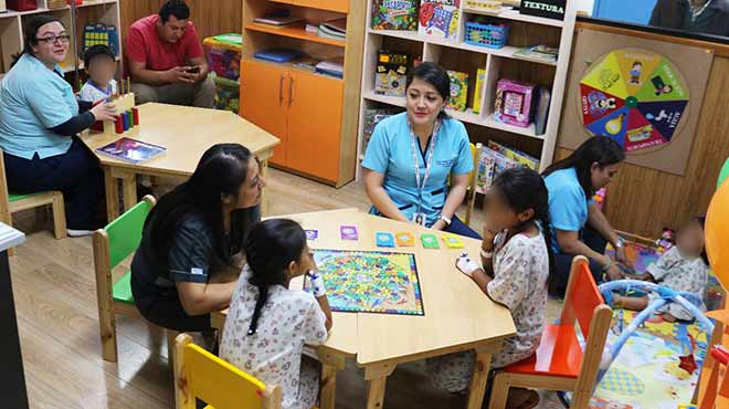 Aula Hospitalaria en el rea de Pediatra