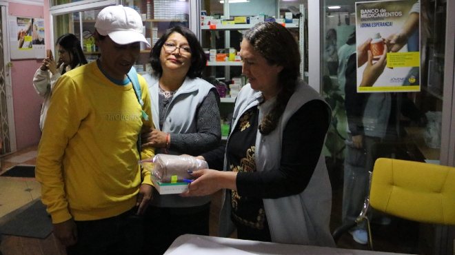 Los primeros beneficiaron ya recibieron medicamentos.