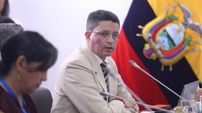 Bernardo Darquea, viceministro de Gobernanza del MSP.