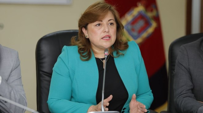 Brith Vaca, alcaldesa de Quito subrogante.