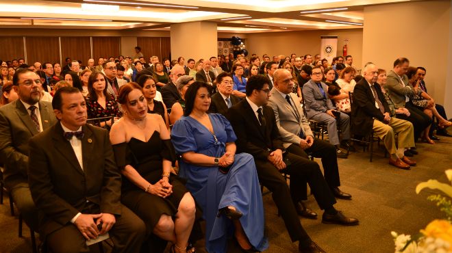 Asistentes del evento del CMG.