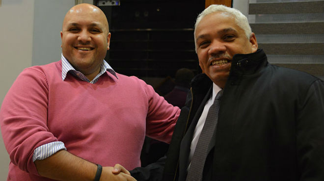 Adnan Volkan Pekkan y Alberto Gonzlez.