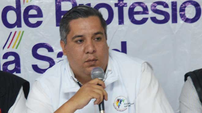Camilo Salinas Ochoa, presidente de la Red Nacional de Profesionales por la Salud