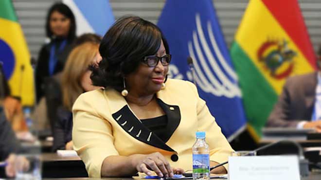 Carissa Etienne, directora de OPS.