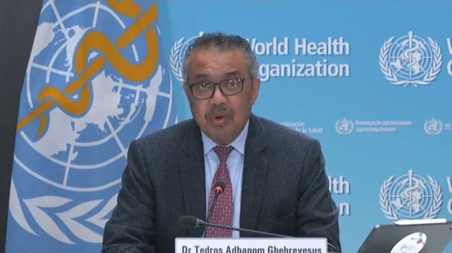 Tedros Adhanom Ghebreyesus, director general de la OMS.