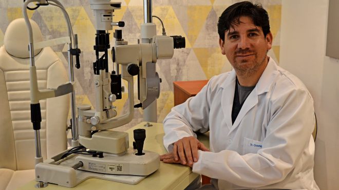 Christian Sancho, especialista en cirug�a refractiva y c�rnea.