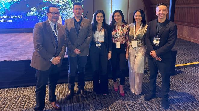 Carlos Leal, Andrs Monar, Tatiana Silva, Alisson Cadena, Eliana Jimnez y David Cabrera.