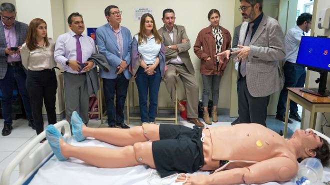 Inauguracin de la Clnica de Simulacin en Ciencias de la Salud.