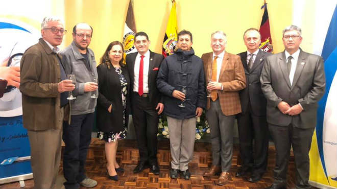 Inauguracin de la radio web 'Colegio de Mdicos de Pichincha'. 