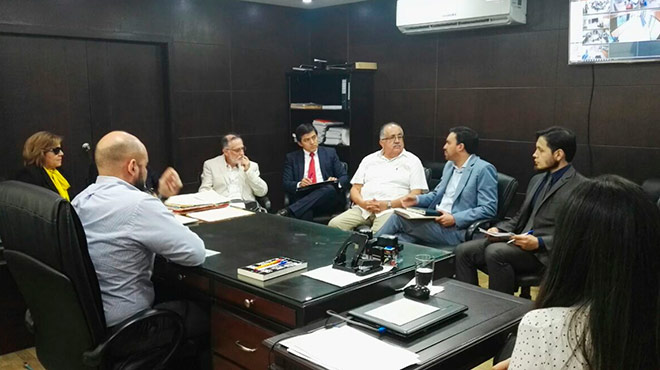 Miembros del Comit y la CNA se reunieron en Guayaquil.