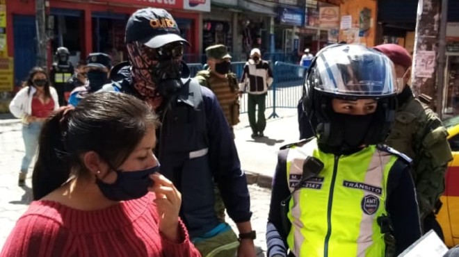 Polica Nacional, Ejrcito Ecuatoriano y Municipio de Quito realizan los operativos.