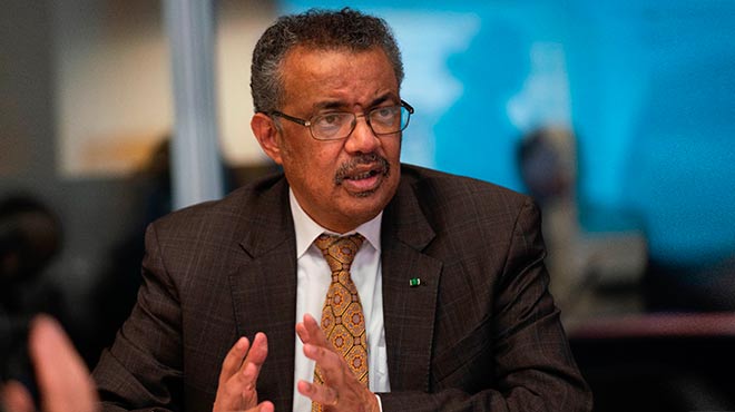 Tedros Adhanom Ghebreyesus, director general de la OMS.