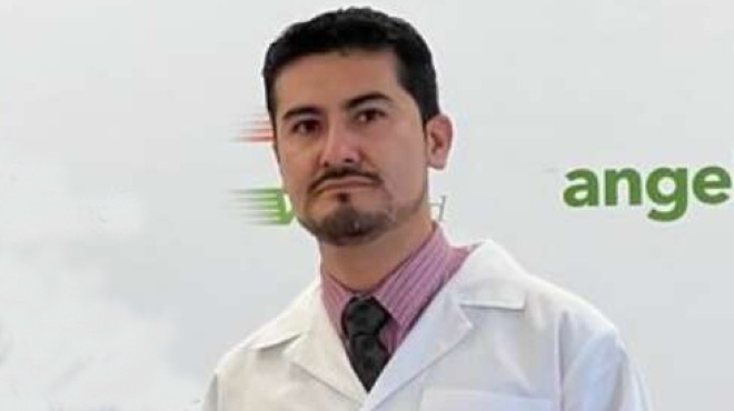 Cristhian Bravo, jefe del Servicio de Emergencia del HDLV.
