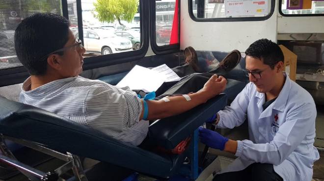 La institucin hace un llamado a la ciudadana para que done sangre.