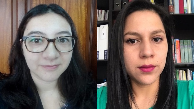 Tatiana Fernndez y Katty Lozano, especialistas en Cuidados Paliativos.