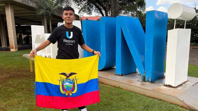 Johao Moya, de 14 años.