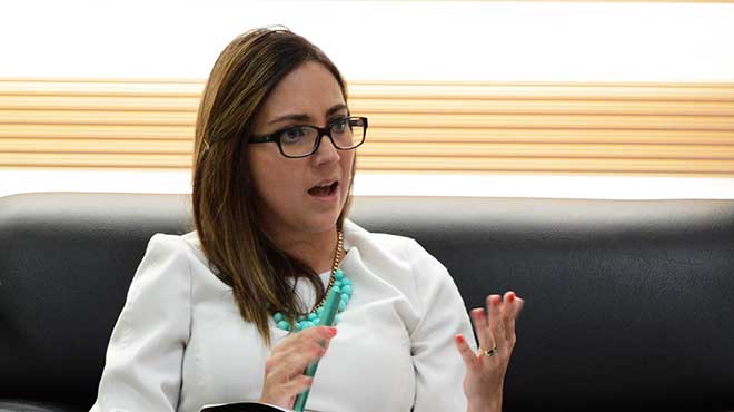 Vernica Espinosa, ministra de Salud.