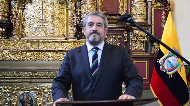 Jos Ruales, secretario de Salud del DMQ.