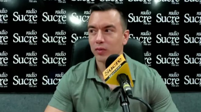 Presidente Daniel Noboa.
