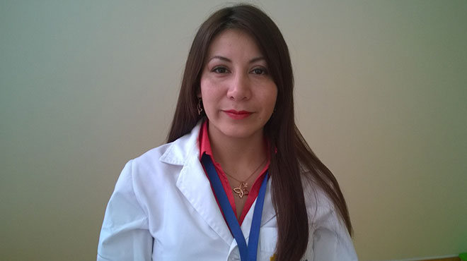 Daniela Burbano, lder del proceso de Fisiatra del HGDC.