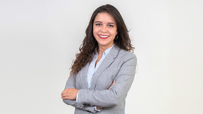 Mar�a Daniela Camacho, directora del Departamento de Siniestros de Ds Legal Group.
