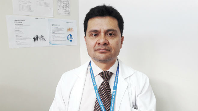 Daro Sarasti, mdico jefe de la Unidad Tcnica de Radioterapia del HCAM.
