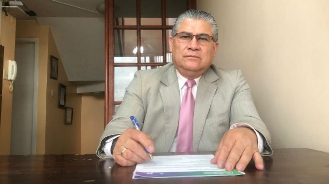 Darwin Ruz Duarte, presidente de la Sociedad Ecuatoriana de Anestesiologa.