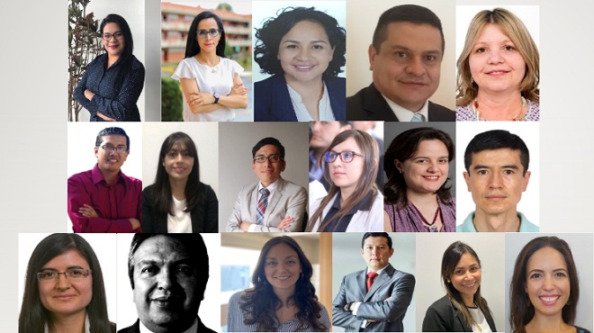 Ponenetes del evento acad�mico.