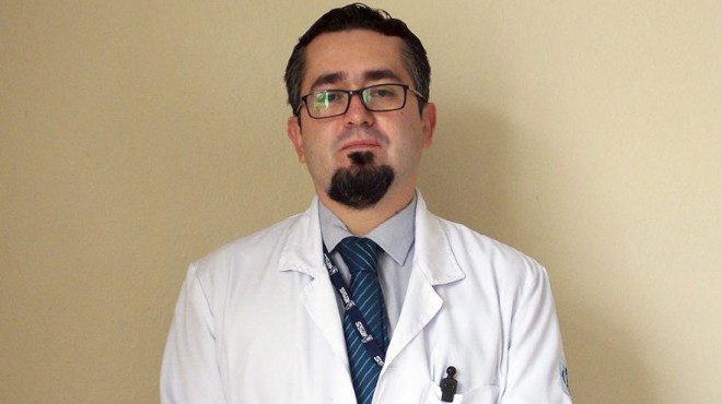 David Puga, pro secretario de la Sociedad Ecuatoriana de Cardiologa.