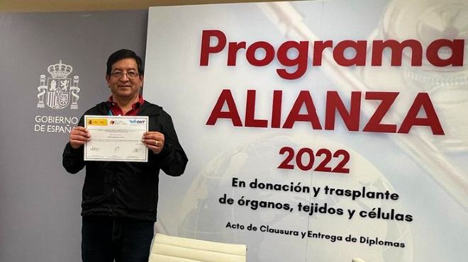 Diego Barahona Pinto, encargado de la coordinacin de la deteccin, mantenimiento y tratamiento de potenciales donantes de rganos en el Hospital de los Valles de Quito.