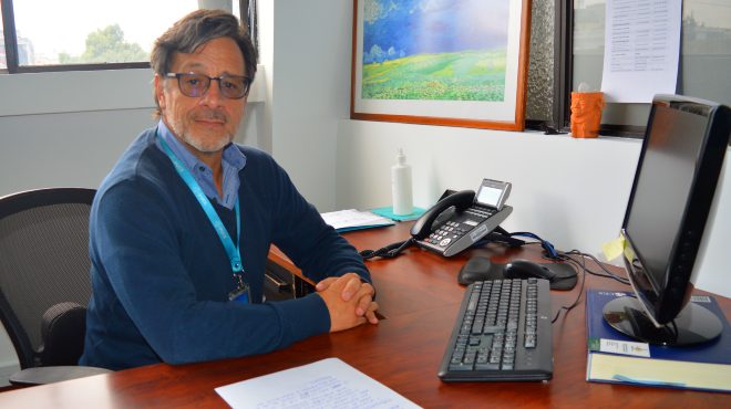 Diego Mancheno, coordinador de la Maestr�a en Econom�a de la Salud de la PUCE.