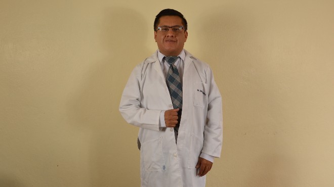 Diego Jimbo, coordinador del Observatorio Nacional de Enfermedades Catastr�ficas del Ecuador.