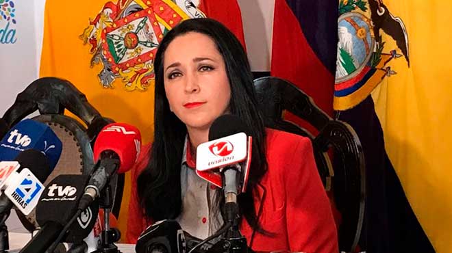 Dora Ordez, secretaria Anticorrupcin.