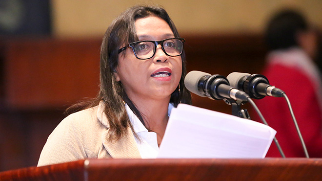 Dora Garca, representante de pacientes con enfermedades raras.