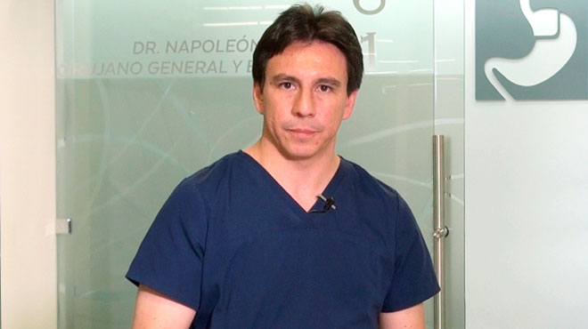 Napolen Salgado, especialista en Ciruga Baritrica.